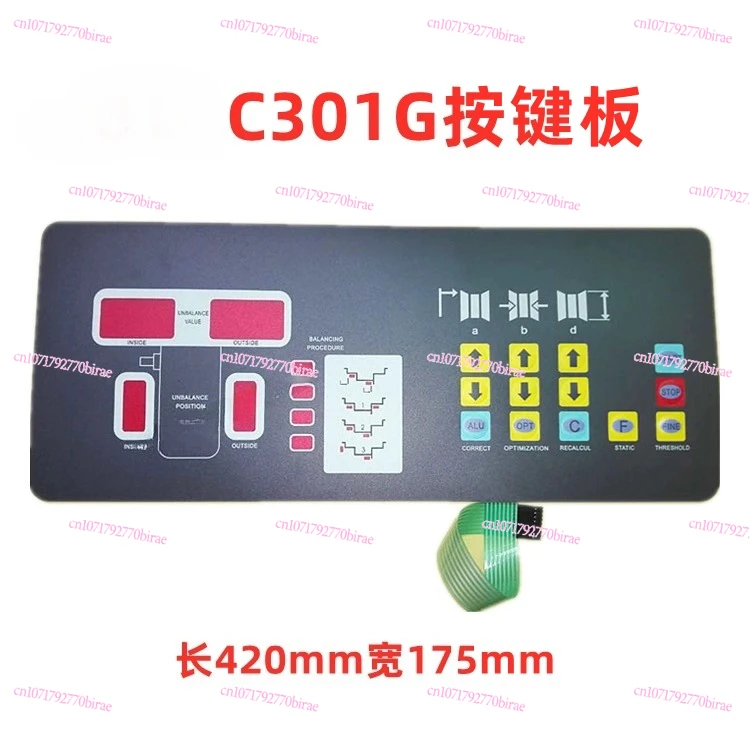 Tire Balancer Balancer Accessories C301G Balance Operation Panel Keyboard Control Switch
Tire Balancer Balancer Accessories C301G Balance Operation Panel Keyboard Control Switch