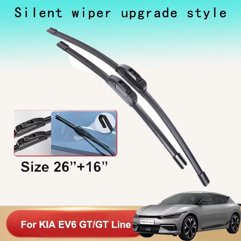 Car Wiper Blades For KIA EV6 GT Line 2021 2022 2023 Car Accessories Front Rear Windscreen Wiper Blade Brushes Cutter
Car Wiper Blades For KIA EV6 GT Line 2021 2022 2023 Car Accessories Front Rear Windscreen Wiper Blade Brushes Cutter