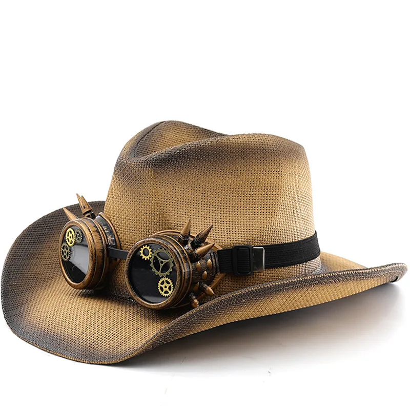 Western Glasses Cowboy Men's Spring/Summer Outdoor Mountaineering Travel Sunscreen Tibetan Jazz Beach Hat
Western Glasses Cowboy Men's Spring/Summer Outdoor Mountaineering Travel Sunscreen Tibetan Jazz Beach Hat