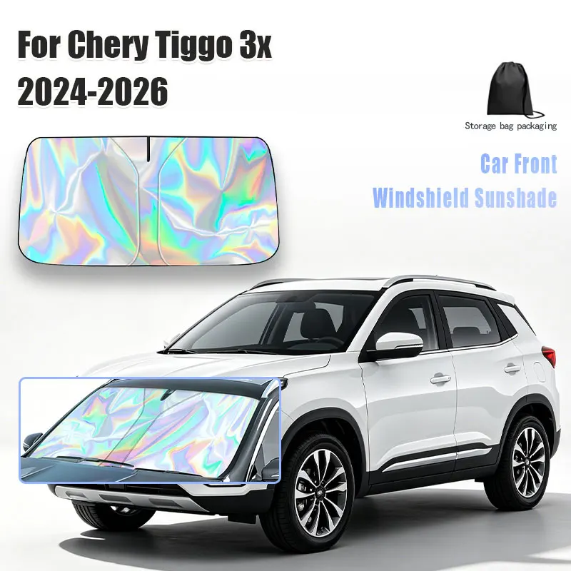 For Chery Tiggo 3x 2024-2026 Car Windshield Sunshade Cover Front Window Sun Shade Visor Auto Interior UV Protection
For Chery Tiggo 3x 2024-2026 Car Windshield Sunshade Cover Front Window Sun Shade Visor Auto Interior UV Protection