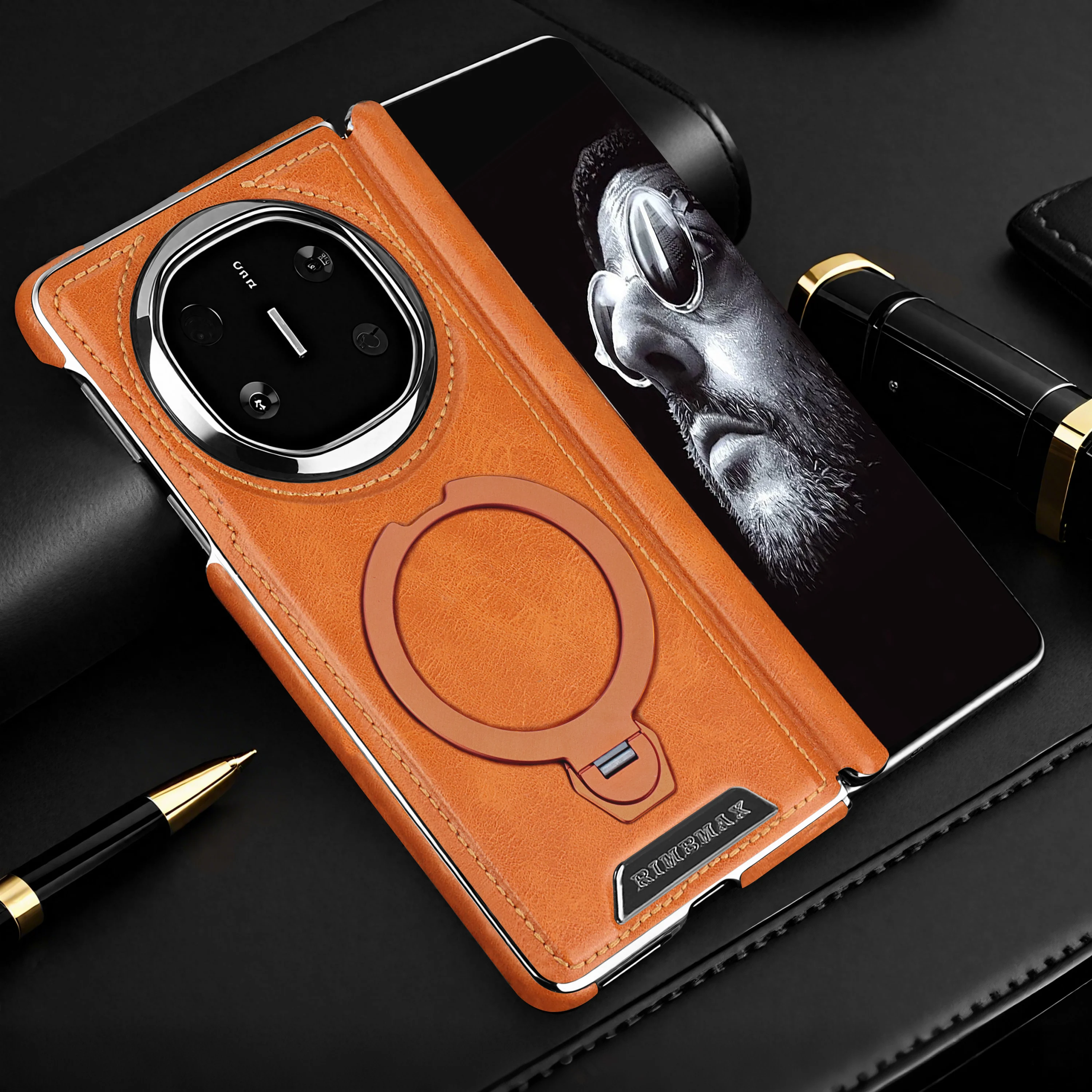 For HuaWei Mate X6 Phone Case Leather Hinge Protective PC Hard Shell Holder Magnetic Wireless Charger (Only Back Cover)
For HuaWei Mate X6 Phone Case Leather Hinge Protective PC Hard Shell Holder Magnetic Wireless Charger (Only Back Cover)