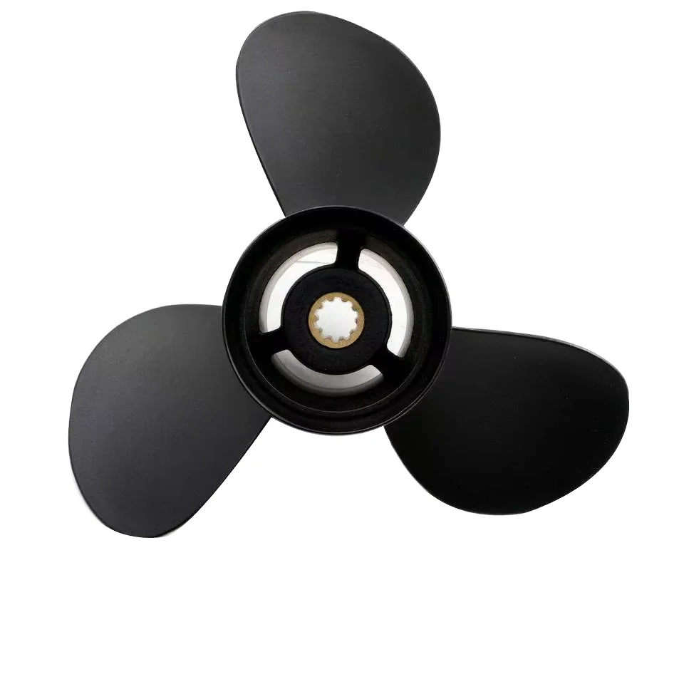 9.9x11 3R0B64523-0 Tohatsu MFS25B MFS30B Aluminum 10Tooth Spline RH Outboard Captain Propeller
9.9x11 3R0B64523-0 Tohatsu MFS25B MFS30B Aluminum 10Tooth Spline RH Outboard Captain Propeller