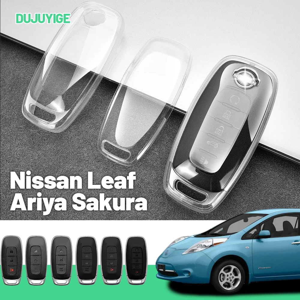 Clear TPU Car Key Case For Nissan Leaf Ariya Sakura Note Almera Patrol Key Fob Cover Protector Shell Auto Accessories
Clear TPU Car Key Case For Nissan Leaf Ariya Sakura Note Almera Patrol Key Fob Cover Protector Shell Auto Accessories
