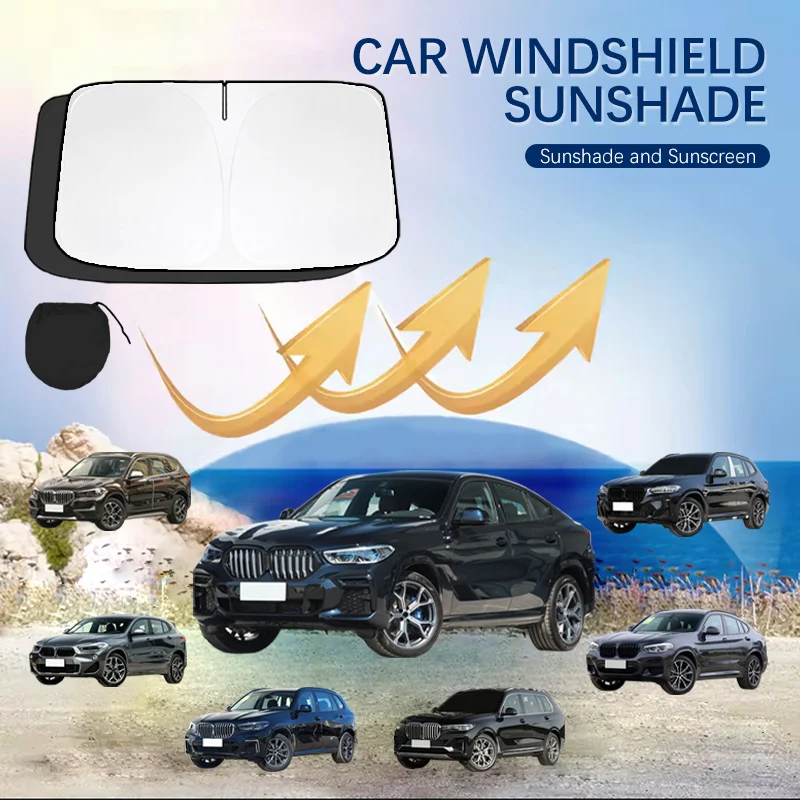 Car Visor Sunscreen Window Sun Shade Blocks Parasol Coche UV Rays Driver Protection For BMW X5 X3 X1 iX3 X7 iX1 X6 X4 ix X5 X3
Car Visor Sunscreen Window Sun Shade Blocks Parasol Coche UV Rays Driver Protection For BMW X5 X3 X1 iX3 X7 iX1 X6 X4 ix X5 X3