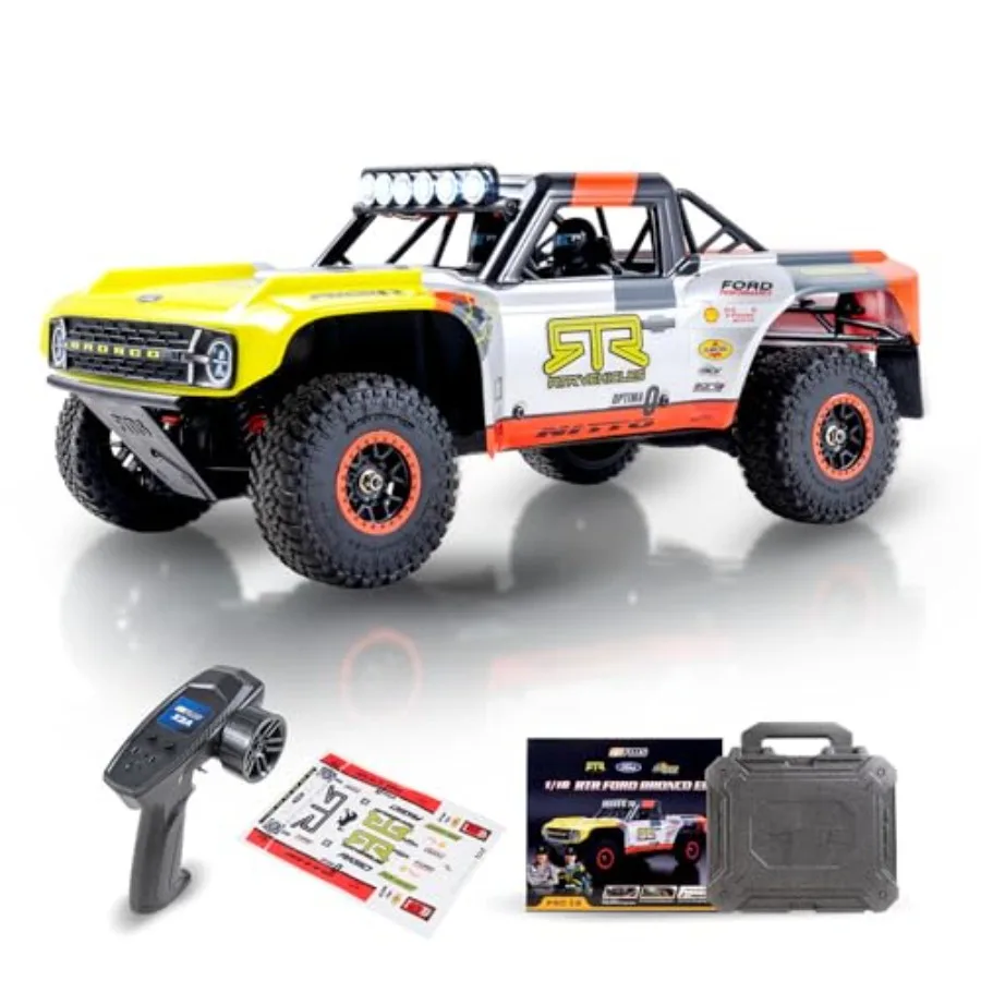RC crawler for adults, ABS plastic body, black, remote-controlled lighting and cooling system
RC crawler for adults, ABS plastic body, black, remote-controlled lighting and cooling system