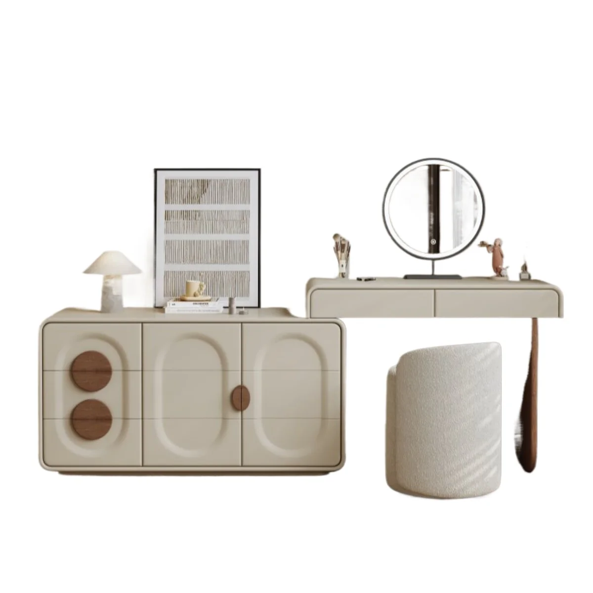 Cream antique dresser chest integrated
Cream antique dresser chest integrated