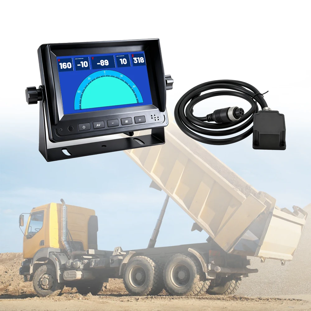 Inclinometer Tilt Angle Truck Camera System Blind Spot Detection Camera Inclinometer Angle System For Truck Reversing System