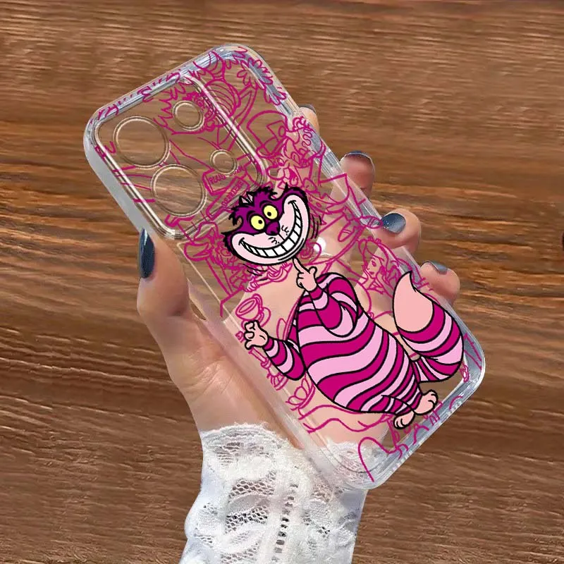 Pink Cheshire Cat Cute For Xiaomi Redmi Note 15 14 13 12 11E 9 9T 8 8T Pro Plus Turbo 5G Fashion TPU Transparent Phone Case
Pink Cheshire Cat Cute For Xiaomi Redmi Note 15 14 13 12 11E 9 9T 8 8T Pro Plus Turbo 5G Fashion TPU Transparent Phone Case