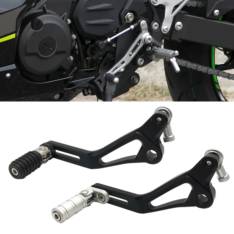 Aluminum Adjustable Folding Gear Shifter Shift Pedal Lever For Kawasaki For NINJA400 For Ninja 400 Z400 2020-2023 Motorcycle
Aluminum Adjustable Folding Gear Shifter Shift Pedal Lever For Kawasaki For NINJA400 For Ninja 400 Z400 2020-2023 Motorcycle