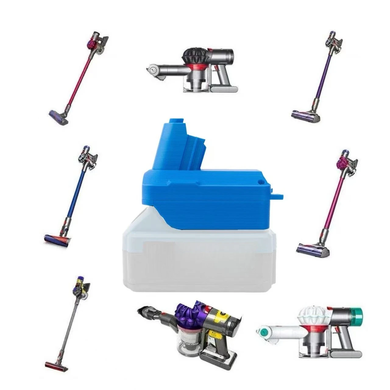 Battery Convert Adapter for Hercules 20V Lithium to for Dyson V7 V8 Handheld Cordless Vacuum Cleaner SV11(No Battery)
Battery Convert Adapter for Hercules 20V Lithium to for Dyson V7 V8 Handheld Cordless Vacuum Cleaner SV11(No Battery)