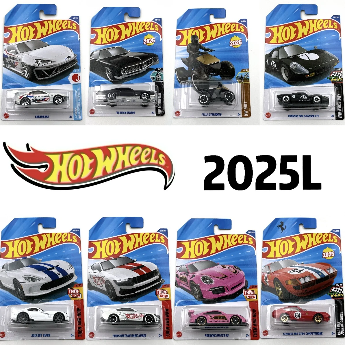 2025L Hot Wheels Cars Ferrari/Porsche/Buick/Bugatti 1/64 Металлическая литая модель игрушечного транспортного средства
2025L Hot Wheels Cars Ferrari/Porsche/Buick/Bugatti 1/64 Металлическая литая модель игрушечного транспортного средства