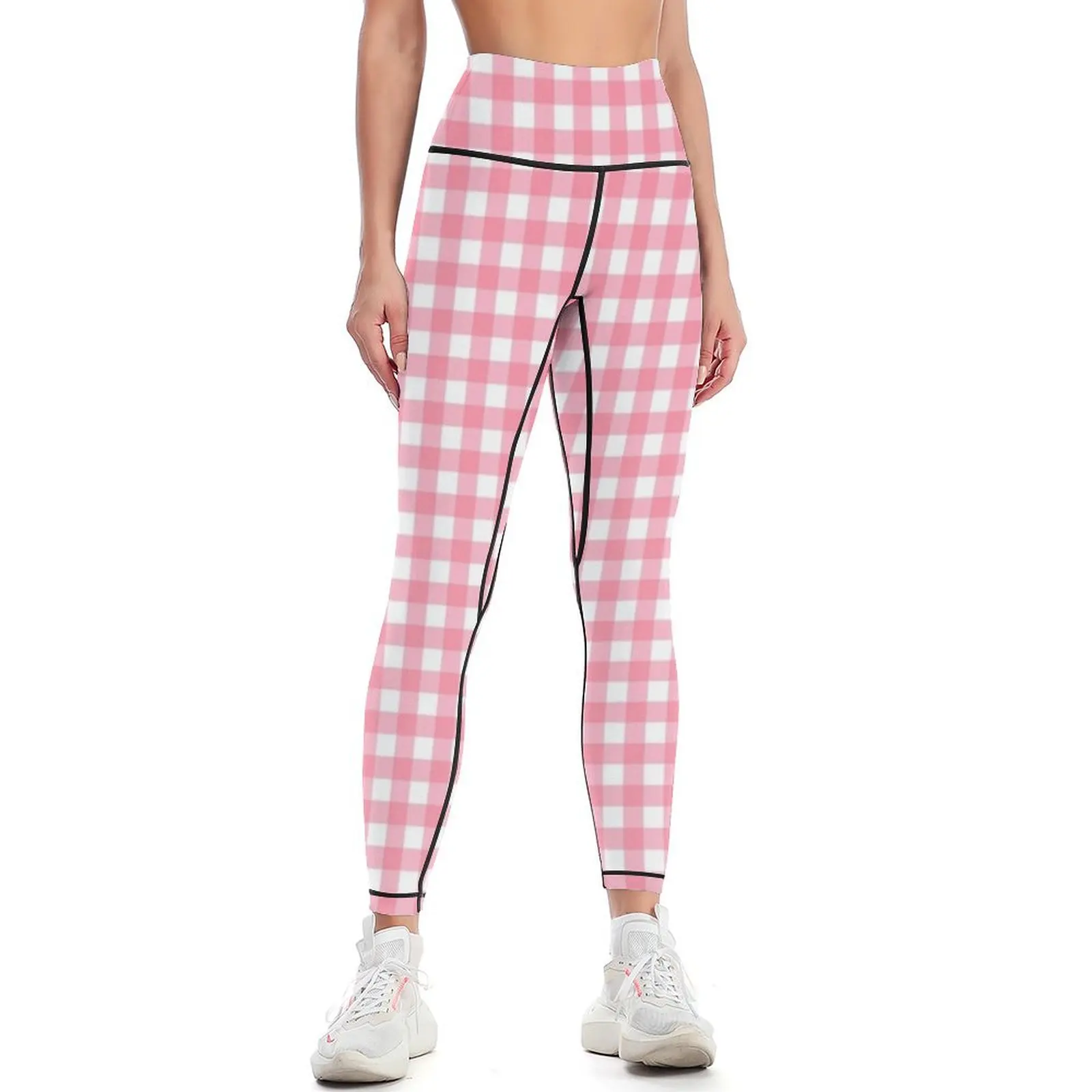 Sweet Country Baby Pink Gingham Leggings Women sportwear gym pants Womens Leggings
Sweet Country Baby Pink Gingham Leggings Women sportwear gym pants Womens Leggings