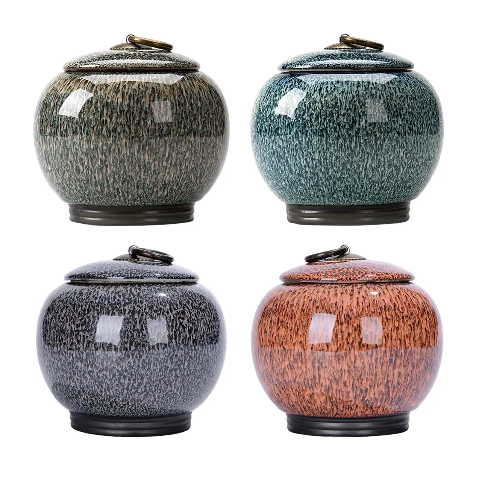 Chinese Style Ceramic Ginger Jar Food Storage Jar with Tightness Lid Decorative
Chinese Style Ceramic Ginger Jar Food Storage Jar with Tightness Lid Decorative