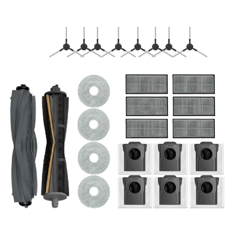 Универсальный для Dreame Sweeper L10s Ultra Gen 2/L30s Ultra, запасные аксессуары для пылесоса, основная боковая щетка, HEPA-фильтр для пыли
Универсальный для Dreame Sweeper L10s Ultra Gen 2/L30s Ultra, запасные аксессуары для пылесоса, основная боковая щетка, HEPA-фильтр для пыли