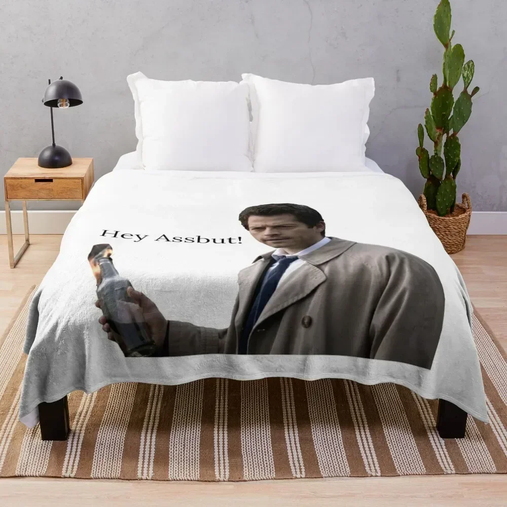 Castiel hey assbut! Throw Blanket Soft Breathable Blanket for Night Sleeping
Castiel hey assbut! Throw Blanket Soft Breathable Blanket for Night Sleeping
