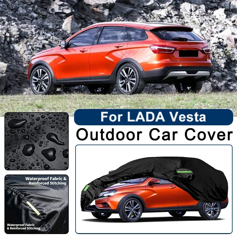 Outdoor Car Cover Waterproof Dustproof UV Sun Protection, Full Car Protector Exterior Accessories For LADA Vesta 2015-2026
Outdoor Car Cover Waterproof Dustproof UV Sun Protection, Full Car Protector Exterior Accessories For LADA Vesta 2015-2026