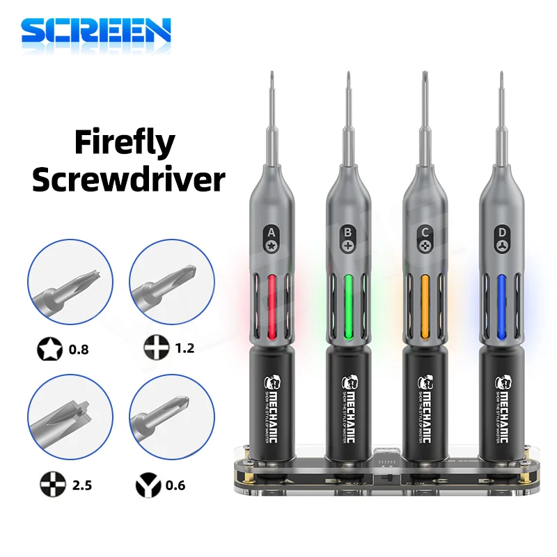 Mechanic Firefly YHC-4 Screwdriver Set Multi-functional S2 Screwdrivers for Mobile Phone & Computer Repair And Disassembly