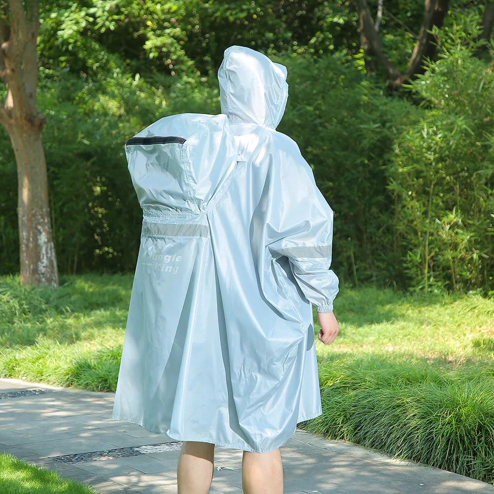 JUNGLE KING YY194 Outdoor Backpack Raincoat Long Sleeved Hiking Raincoat Hiking Jumpsuit Multifunctional with Reflective Strip
JUNGLE KING YY194 Outdoor Backpack Raincoat Long Sleeved Hiking Raincoat Hiking Jumpsuit Multifunctional with Reflective Strip