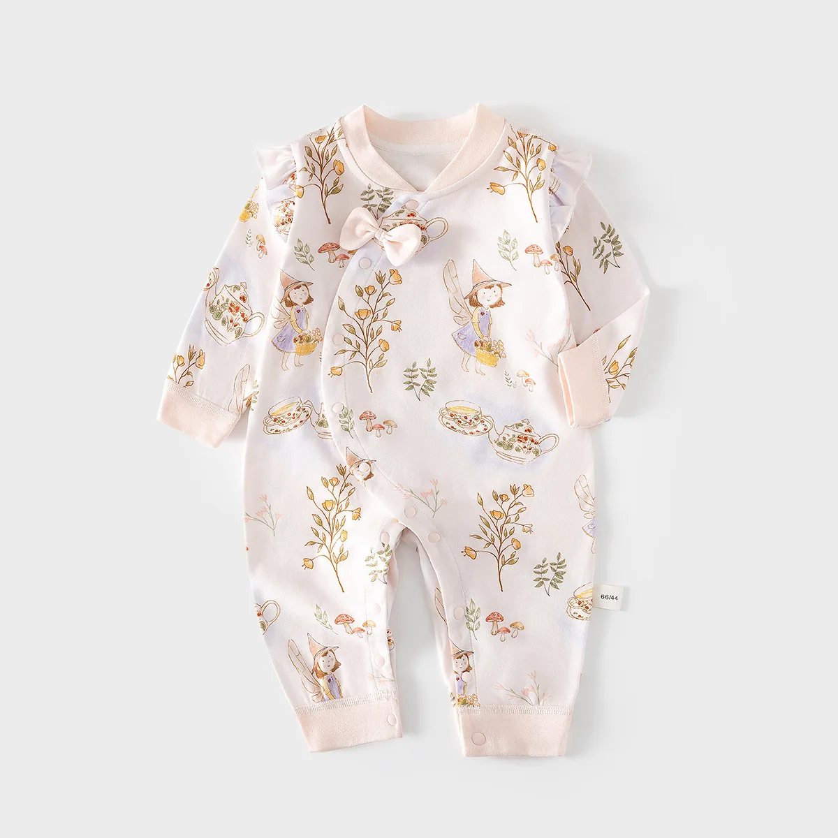 Baby Jumpsuit Baby Newborn Boneless Spring and Autumn Pure Cotton Romper Men's and Women's Baby and Infant Children's Romper
Baby Jumpsuit Baby Newborn Boneless Spring and Autumn Pure Cotton Romper Men's and Women's Baby and Infant Children's Romper