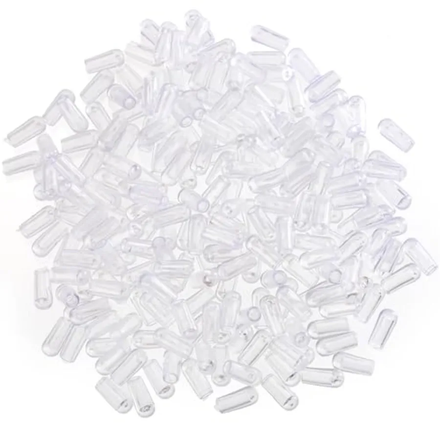 200 Clear Plastic Clothes Hanger Hook Ends, Hanger Hook Protector Caps for Metal Hangers
200 Clear Plastic Clothes Hanger Hook Ends, Hanger Hook Protector Caps for Metal Hangers