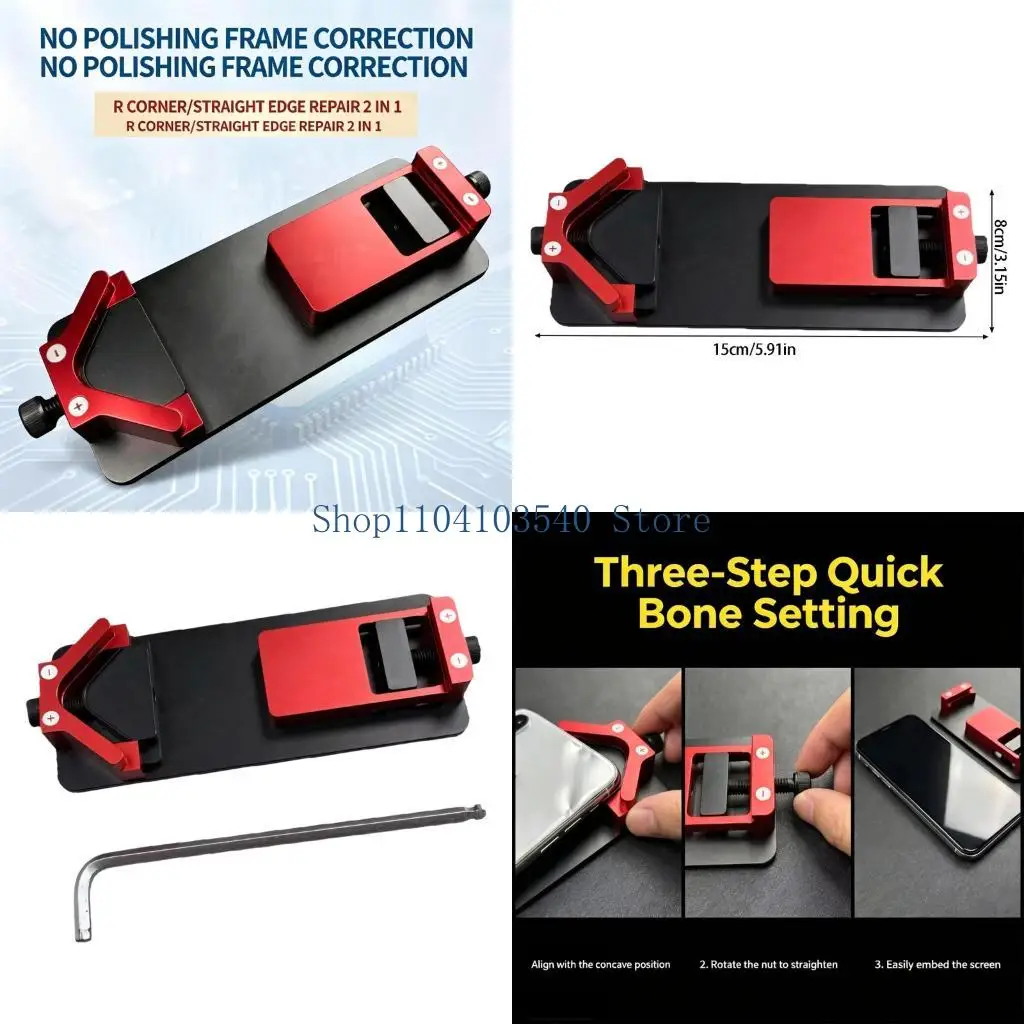 02DC Universal Phone Frame Depression Corrector Corrections Clamp For Repair Shops
02DC Universal Phone Frame Depression Corrector Corrections Clamp For Repair Shops