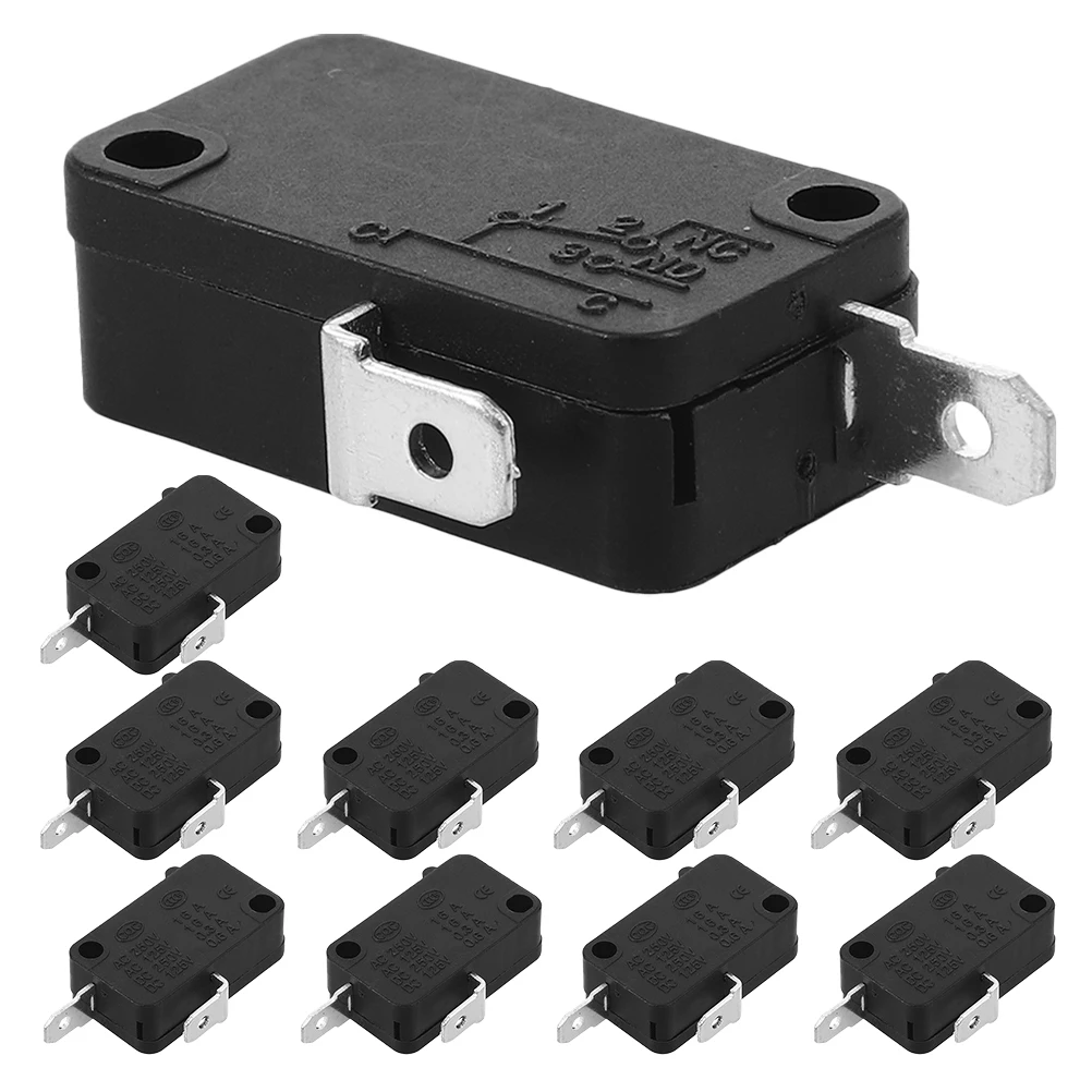 10pcs Switch Microwave Oven Door Replacement Parts High Power 16A 250V Rice Cooker Button Sensor Limit Dual Plastic
10pcs Switch Microwave Oven Door Replacement Parts High Power 16A 250V Rice Cooker Button Sensor Limit Dual Plastic