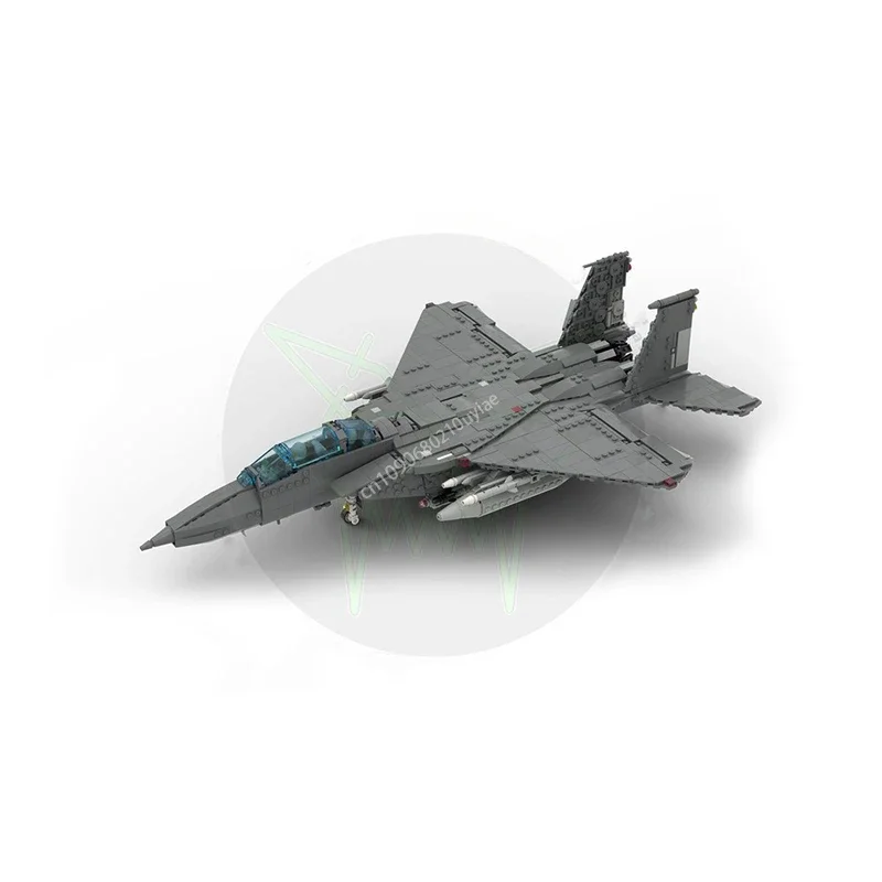 1542pcs Moc 1:34 Scale F-15 E | STRIKE EAGLE Fighter Building Model Blocks Creative Bricks Toys Kids present
1542pcs Moc 1:34 Scale F-15 E | STRIKE EAGLE Fighter Building Model Blocks Creative Bricks Toys Kids present