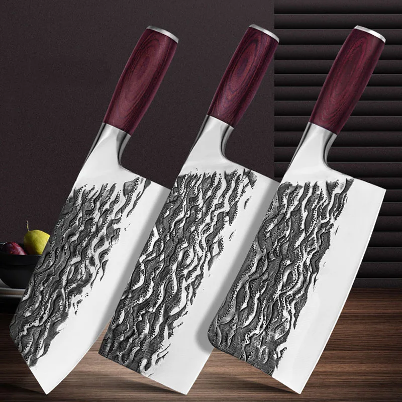 Professional Forged Kitchen Knife Household Chopping Knife Cleaver Knife Set Super Fast Sharp Slicing Chef Knife Cooking Tools
Professional Forged Kitchen Knife Household Chopping Knife Cleaver Knife Set Super Fast Sharp Slicing Chef Knife Cooking Tools