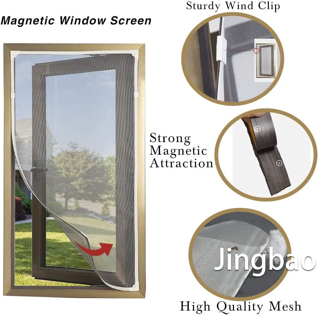 DIY Magnetic Mosquito Net for Windows, No Drill Self-Adhesive Screen, Breathable Mesh with Automatic Close, kids & pets friendly
DIY Magnetic Mosquito Net for Windows, No Drill Self-Adhesive Screen, Breathable Mesh with Automatic Close, kids & pets friendly