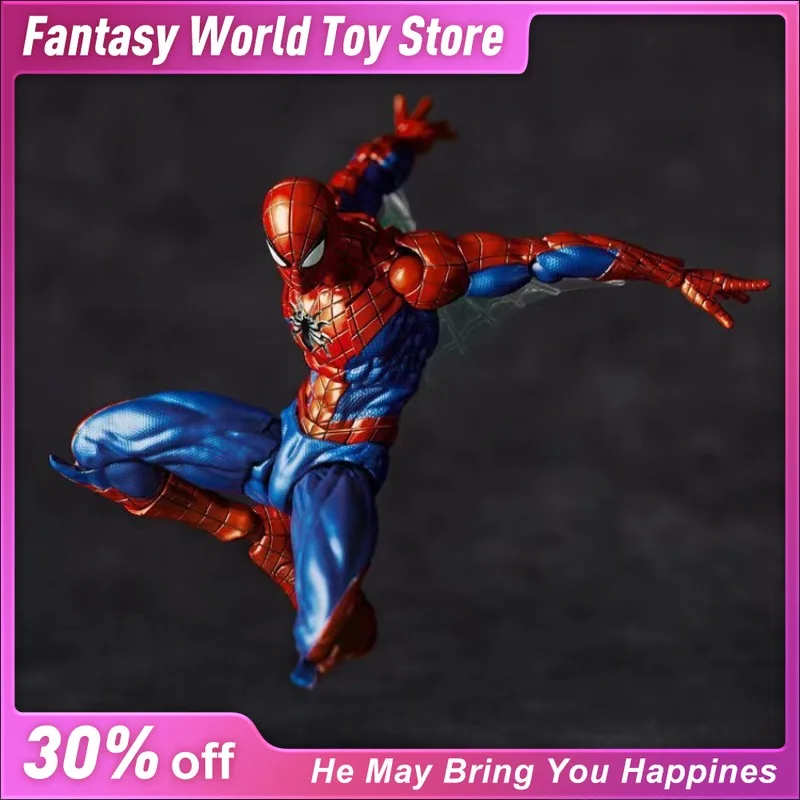 22cm Domestic Kaiyodo Yamaguchi Styles Rotary Technology Spider Man 2.0 Premium Edition Action Figure with Multiple Accessories
22cm Domestic Kaiyodo Yamaguchi Styles Rotary Technology Spider Man 2.0 Premium Edition Action Figure with Multiple Accessories