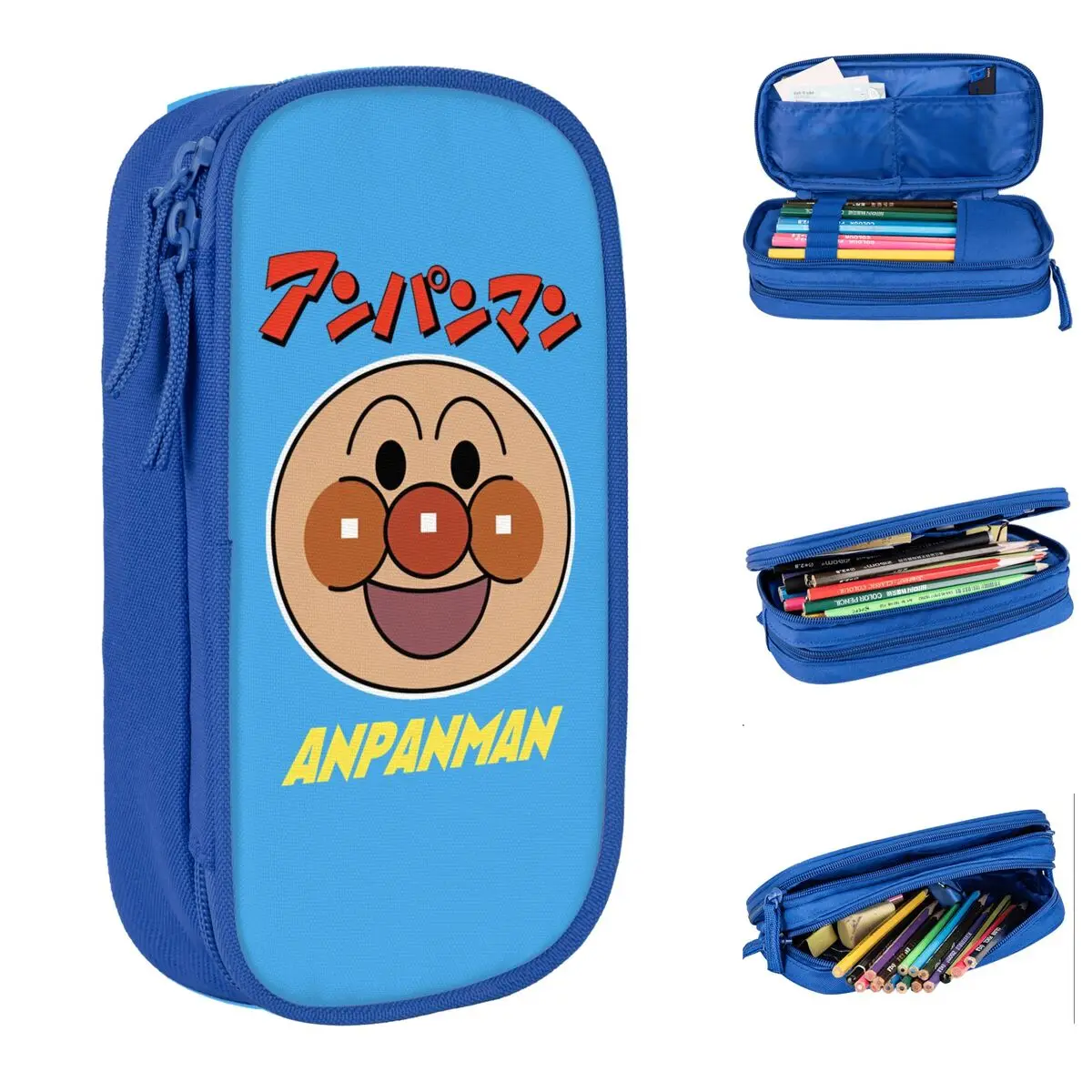 Новые кавайные пеналы Anpanman, пеналы, ручка для студентов, сумки большой емкости, школьные принадлежности, косметические канцелярские принадлежности
Новые кавайные пеналы Anpanman, пеналы, ручка для студентов, сумки большой емкости, школьные принадлежности, косметические канцелярские принадлежности