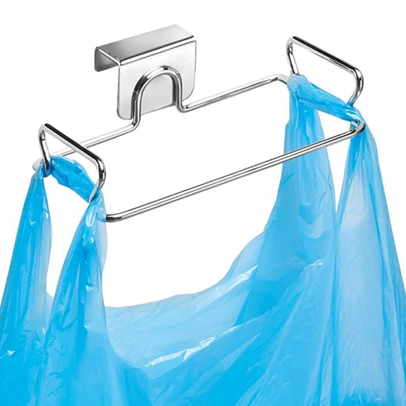 Kitchen Trash Rack Cabinet Door Garbage Bags Holder Stainless Steel Closet Garbage Storage Holder Figure stand Moon shelf Ecoco
Kitchen Trash Rack Cabinet Door Garbage Bags Holder Stainless Steel Closet Garbage Storage Holder Figure stand Moon shelf Ecoco