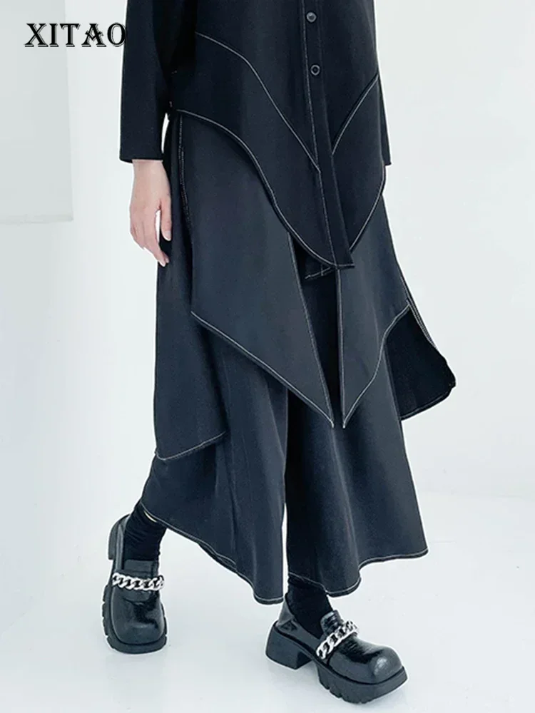 XITAO Solid Irregular Pant Women Korea 2025 Summer New Arrival Personality Fashion Loose All Match Elastic Waist Pant ZP3534
XITAO Solid Irregular Pant Women Korea 2025 Summer New Arrival Personality Fashion Loose All Match Elastic Waist Pant ZP3534