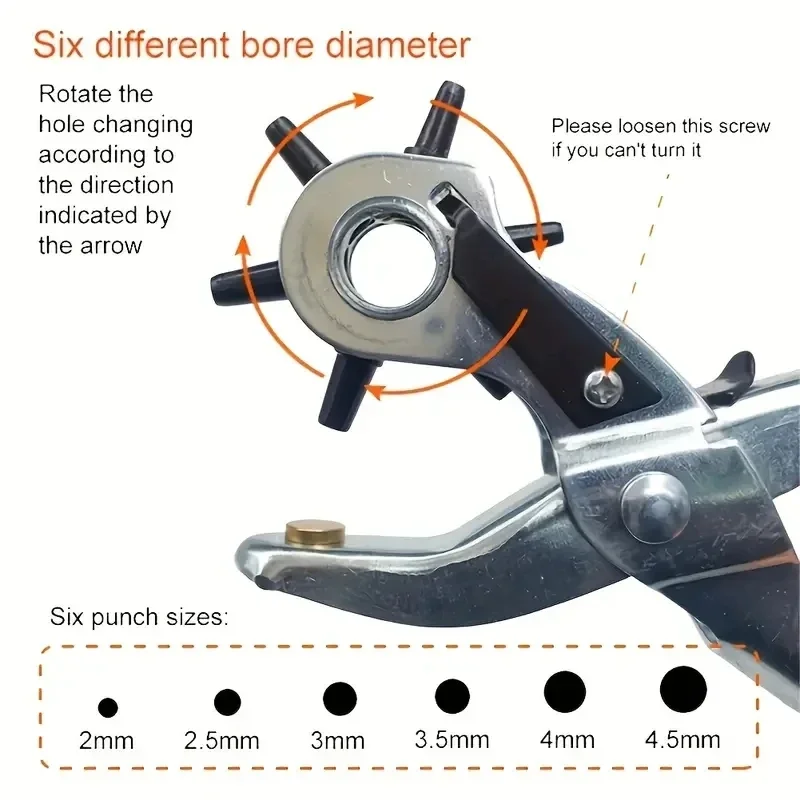 Бытовой ремень, устройство для штамповки по технике кожи, пластиковая ручка из ПВХ, ручной инструмент для пирсинга ремешка для часов, шесть режимов
Бытовой ремень, устройство для штамповки по технике кожи, пластиковая ручка из ПВХ, ручной инструмент для пирсинга ремешка для часов, шесть режимов