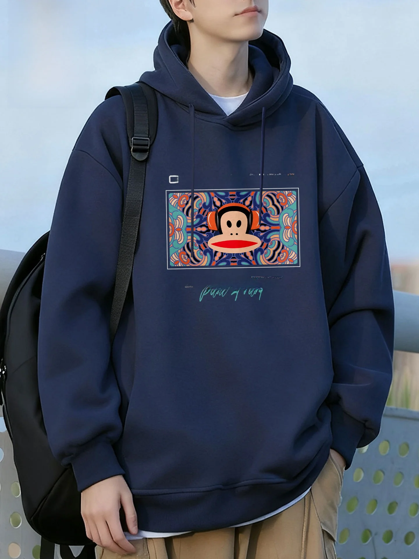 Мужская толстовка с капюшоном из утолщенного флиса, синяя, осенняя новинка, повседневная, удобная, дышащая, для молодых мужчин
Мужская толстовка с капюшоном из утолщенного флиса, синяя, осенняя новинка, повседневная, удобная, дышащая, для молодых мужчин