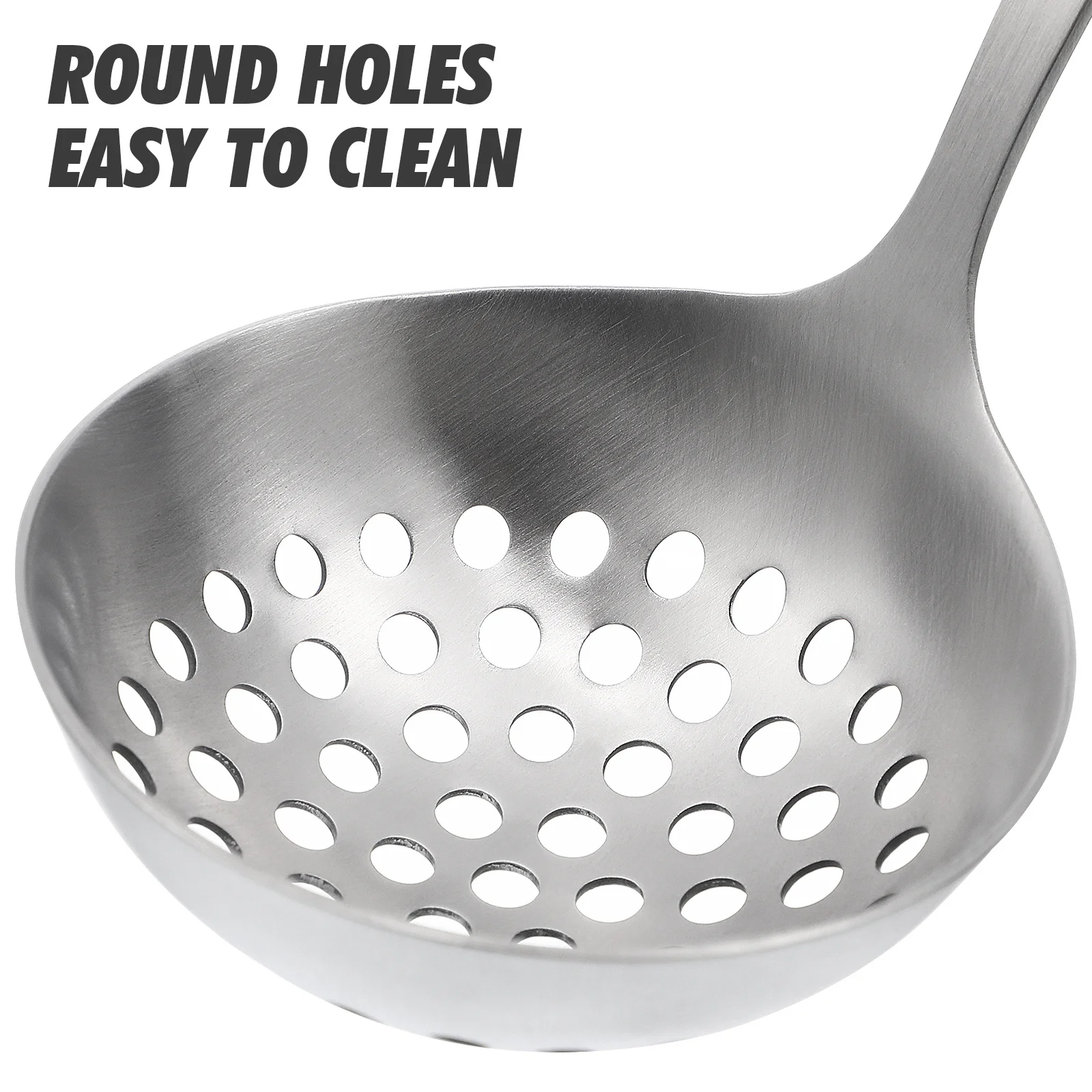 Stainless Steel Hot Pot Spoon High-Density Fine Mesh Strainer For Oil Separation Heat Resistant Handle Colander Kitchen Cooking 
Stainless Steel Hot Pot Spoon High-Density Fine Mesh Strainer For Oil Separation Heat Resistant Handle Colander Kitchen Cooking