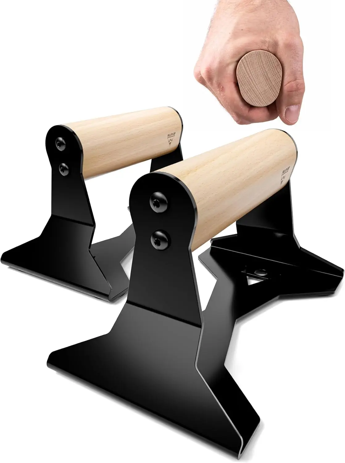 Wooden Push Up Bars for Calisthenics - Non-Slip Parallettes for Strength Training
Wooden Push Up Bars for Calisthenics - Non-Slip Parallettes for Strength Training