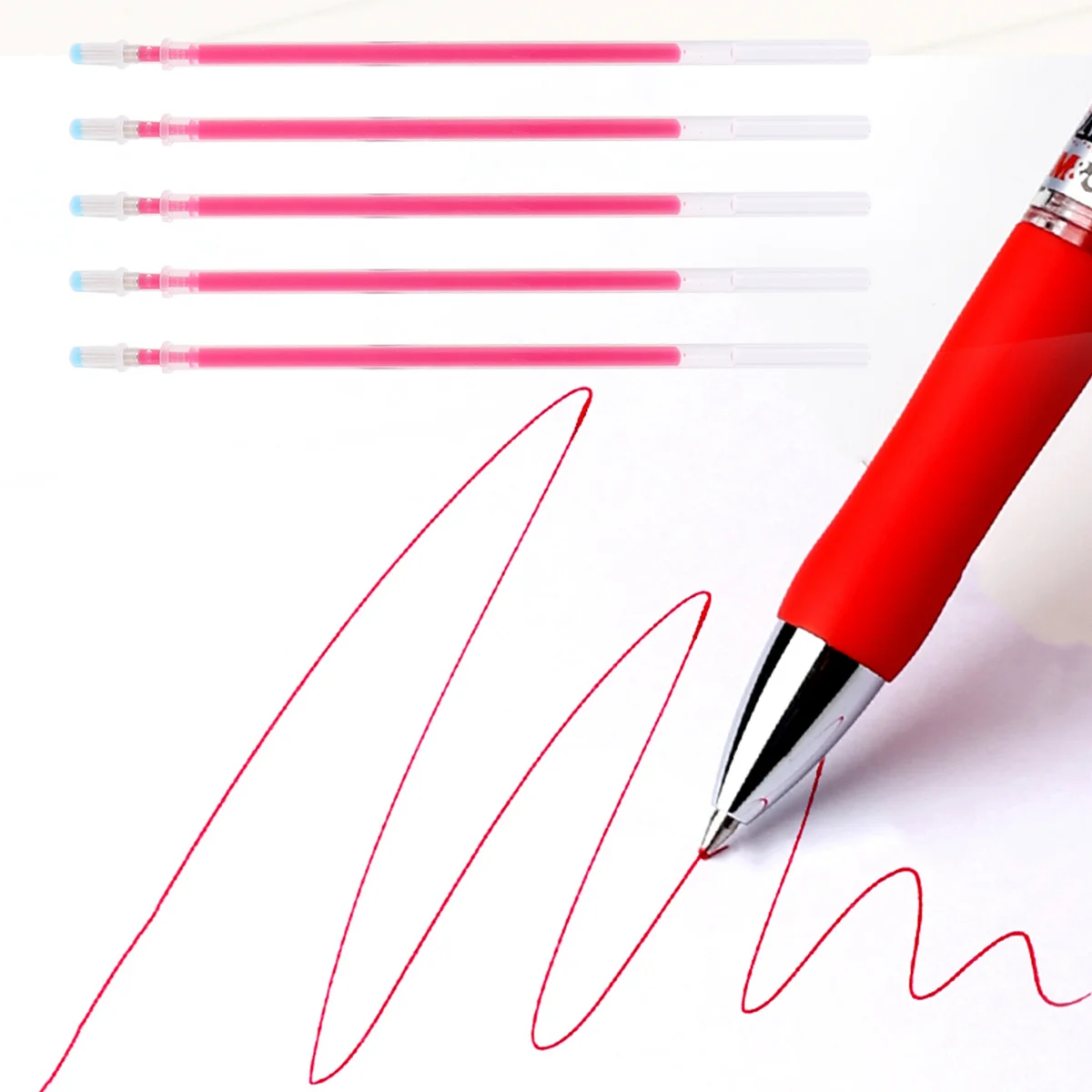 100 pcs Heat Erasable Fabric Marking Pens Red Thin Rod High Temp Fade Refill Sewing Quilting Tools Dressmaking Embroidery Crafts
100 pcs Heat Erasable Fabric Marking Pens Red Thin Rod High Temp Fade Refill Sewing Quilting Tools Dressmaking Embroidery Crafts