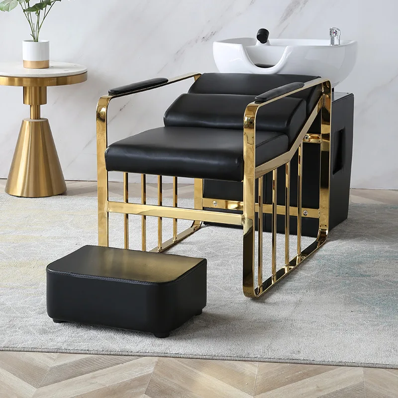 Modern Half-Lying Ceramic Basin Shampoo Bed with Water Heater for Beauty Salon Hair Salon Hotel Living Room or Hospital
Modern Half-Lying Ceramic Basin Shampoo Bed with Water Heater for Beauty Salon Hair Salon Hotel Living Room or Hospital