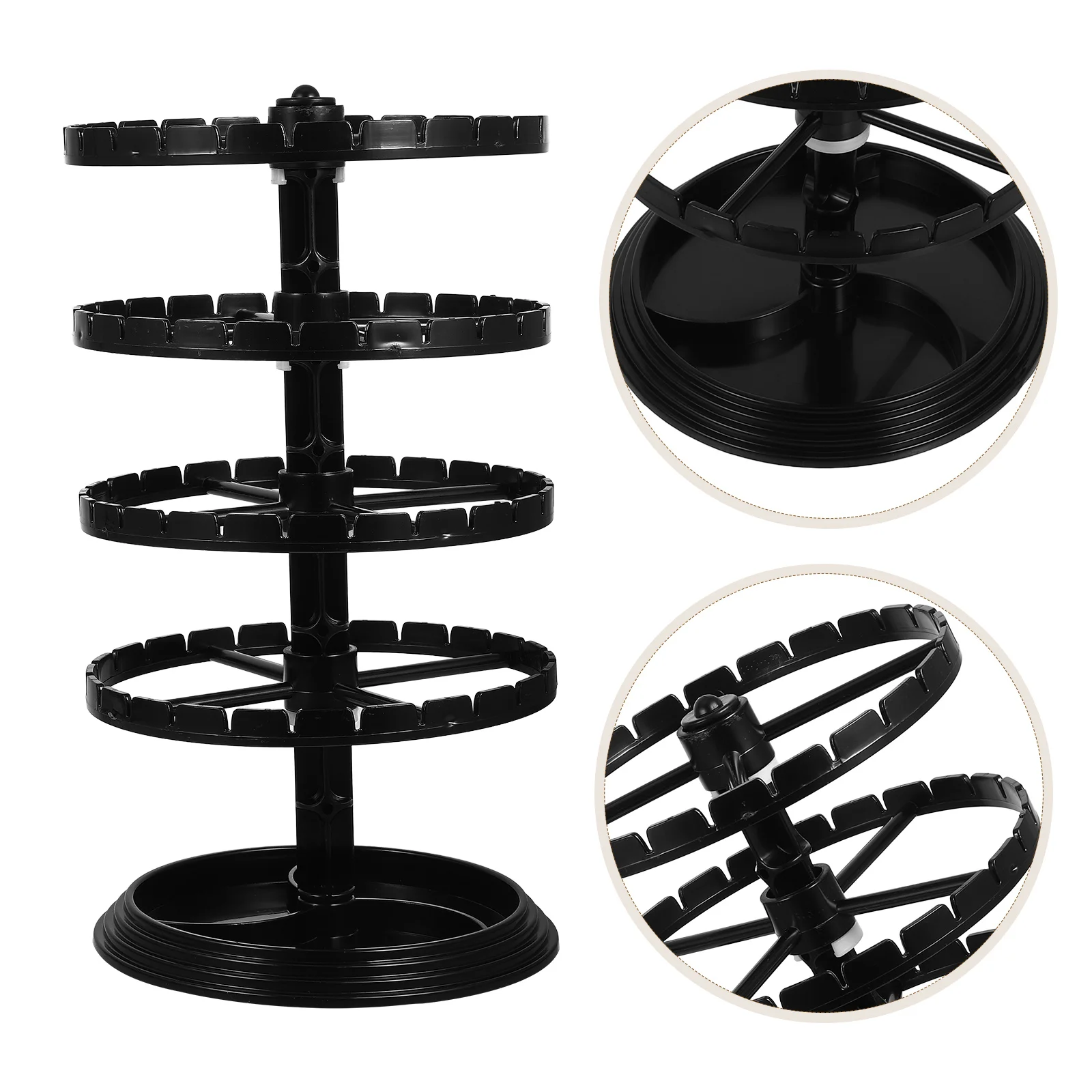 1pc Rotating Earring Holder Tier Organizer Jewelry Display Stand Earring Storage Tower Rack For Women Multifunctional
1pc Rotating Earring Holder Tier Organizer Jewelry Display Stand Earring Storage Tower Rack For Women Multifunctional
