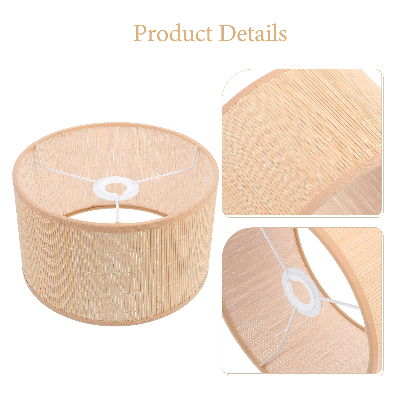 1 шт. бамбуковый тканый абажур ручной работы в деревенском стиле, подвесной светильник для потолочной настольной лампы, гостиной, спальни, офиса, декор
1 шт. бамбуковый тканый абажур ручной работы в деревенском стиле, подвесной светильник для потолочной настольной лампы, гостиной, спальни, офиса, декор