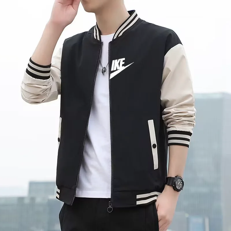New Spring and Autumn Luxury Brand Men's Windproof Zipper Jacket, Casual High Quality Baseball Jacket, Outdoor Sports Jacket
New Spring and Autumn Luxury Brand Men's Windproof Zipper Jacket, Casual High Quality Baseball Jacket, Outdoor Sports Jacket