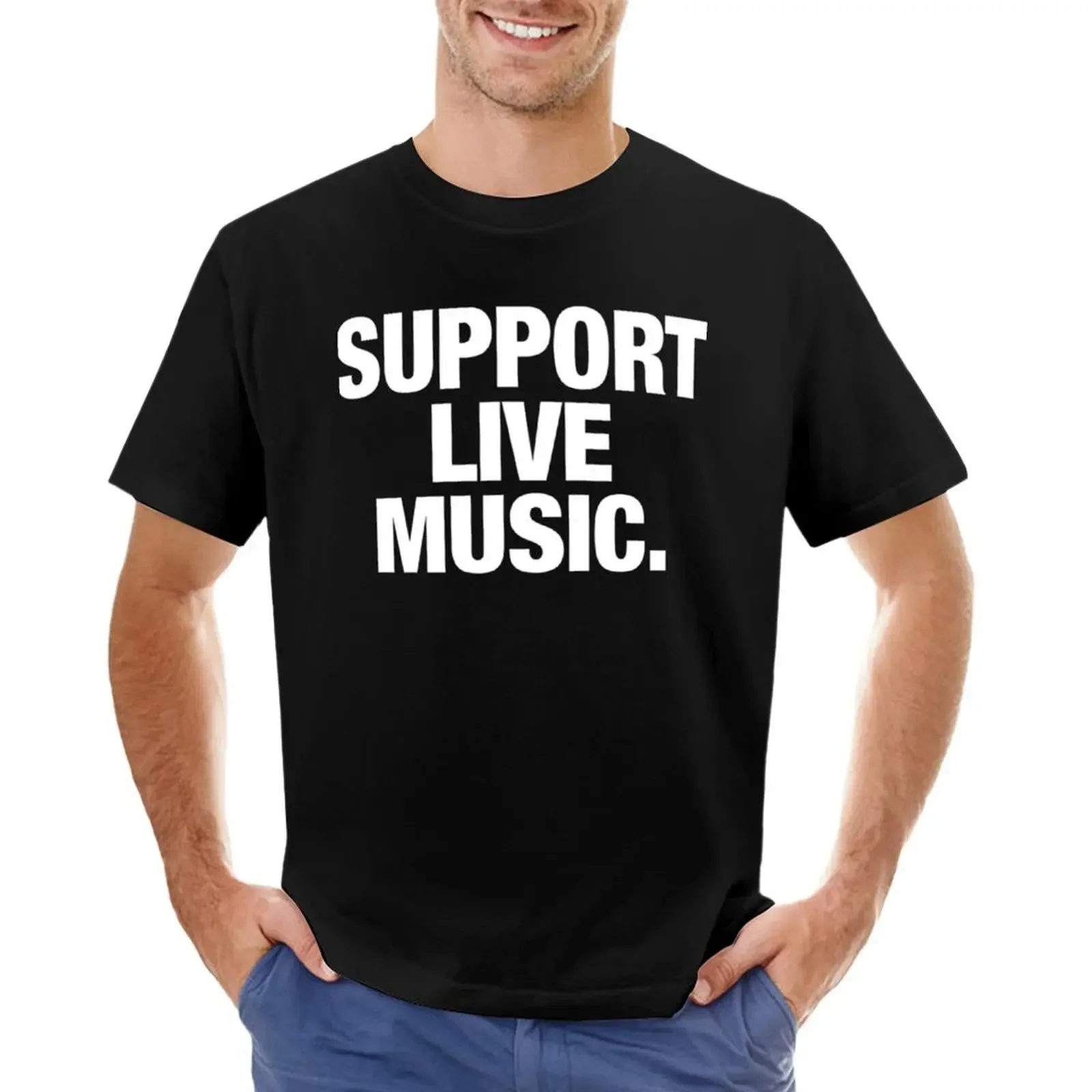 support live music. Classic T-shirt tops Aesthetic clothing anime sublime mens cotton t shirts
support live music. Classic T-shirt tops Aesthetic clothing anime sublime mens cotton t shirts