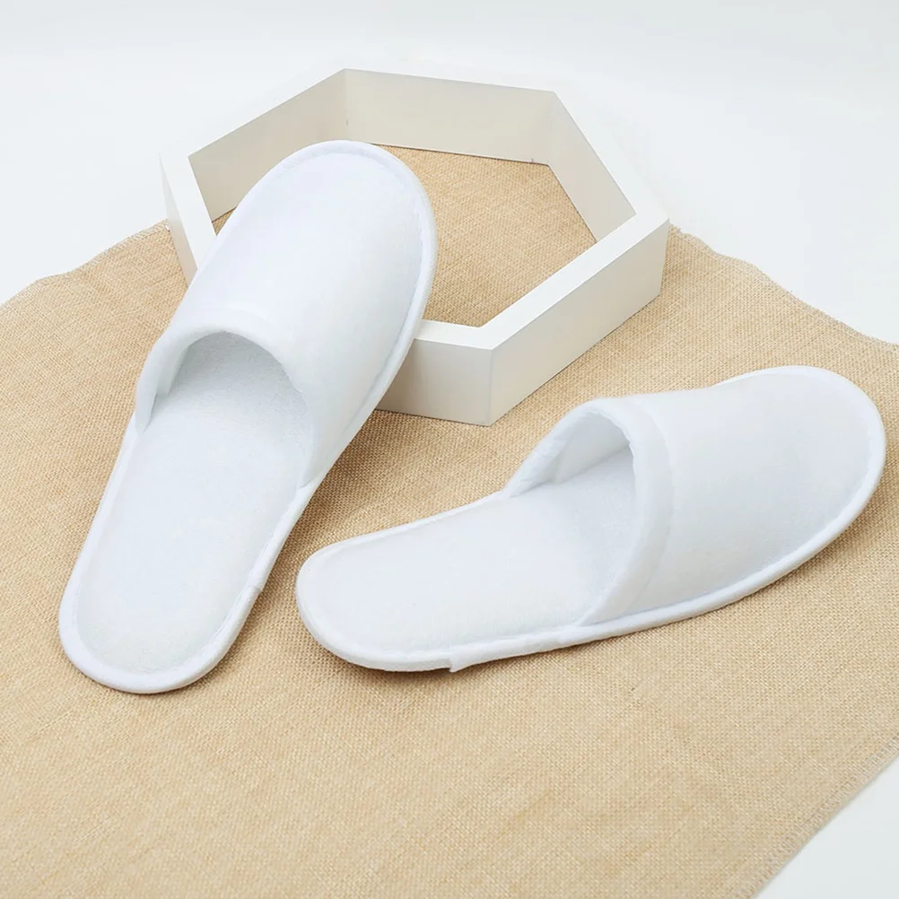 10 Pairs Indoor Slippers Lightweight Home Guest Supple Portable for Travel White Miss
10 Pairs Indoor Slippers Lightweight Home Guest Supple Portable for Travel White Miss