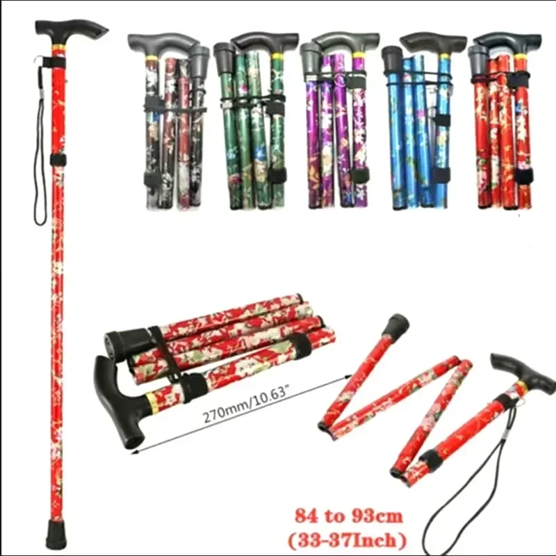 Aluminum Alloy Hiking Folding Telescopic Lightweight Five-section Stick, Outdoor Hiking Crutches, Portable Elderly Walking Stick
Aluminum Alloy Hiking Folding Telescopic Lightweight Five-section Stick, Outdoor Hiking Crutches, Portable Elderly Walking Stick