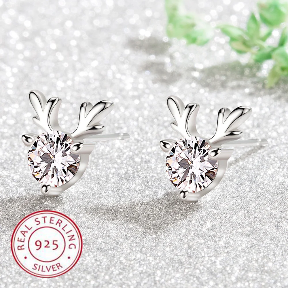 925 Sterling silver needle Earrings Fashion High Quality Jewelry Double Row Crystal Zircon Round Stud
925 Sterling silver needle Earrings Fashion High Quality Jewelry Double Row Crystal Zircon Round Stud