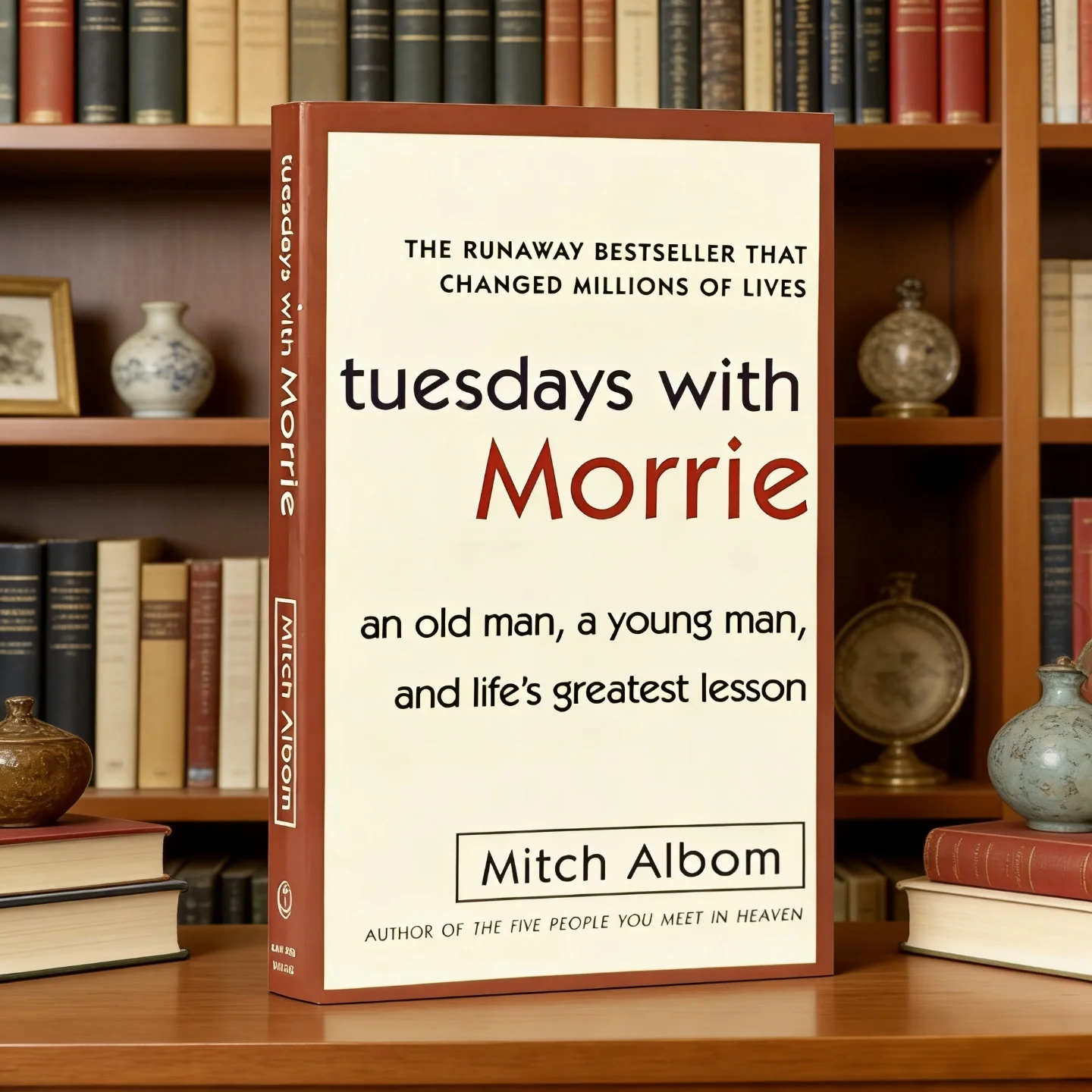 Tuesdays with Morrie The Book That Has Changed Millions of Lives An Unforgettable Lesson on Life, Love & Death by Mitch Albom
Tuesdays with Morrie The Book That Has Changed Millions of Lives An Unforgettable Lesson on Life, Love & Death by Mitch Albom
