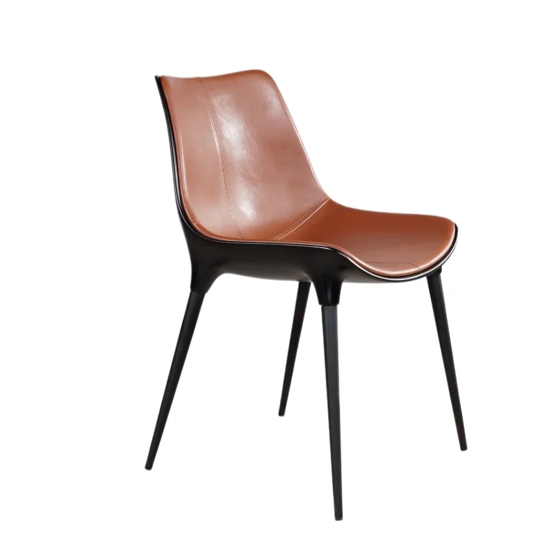 Modern simple conference leisure chair household light luxury leather dining chair restaurant study chair
Modern simple conference leisure chair household light luxury leather dining chair restaurant study chair