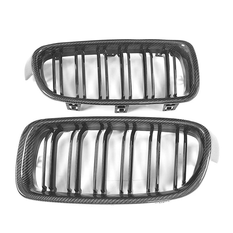 Double Slat Carbon Fiber Front Bumper Center Grill Grille for BMW F30 F31 F35 2013-2018
Double Slat Carbon Fiber Front Bumper Center Grill Grille for BMW F30 F31 F35 2013-2018