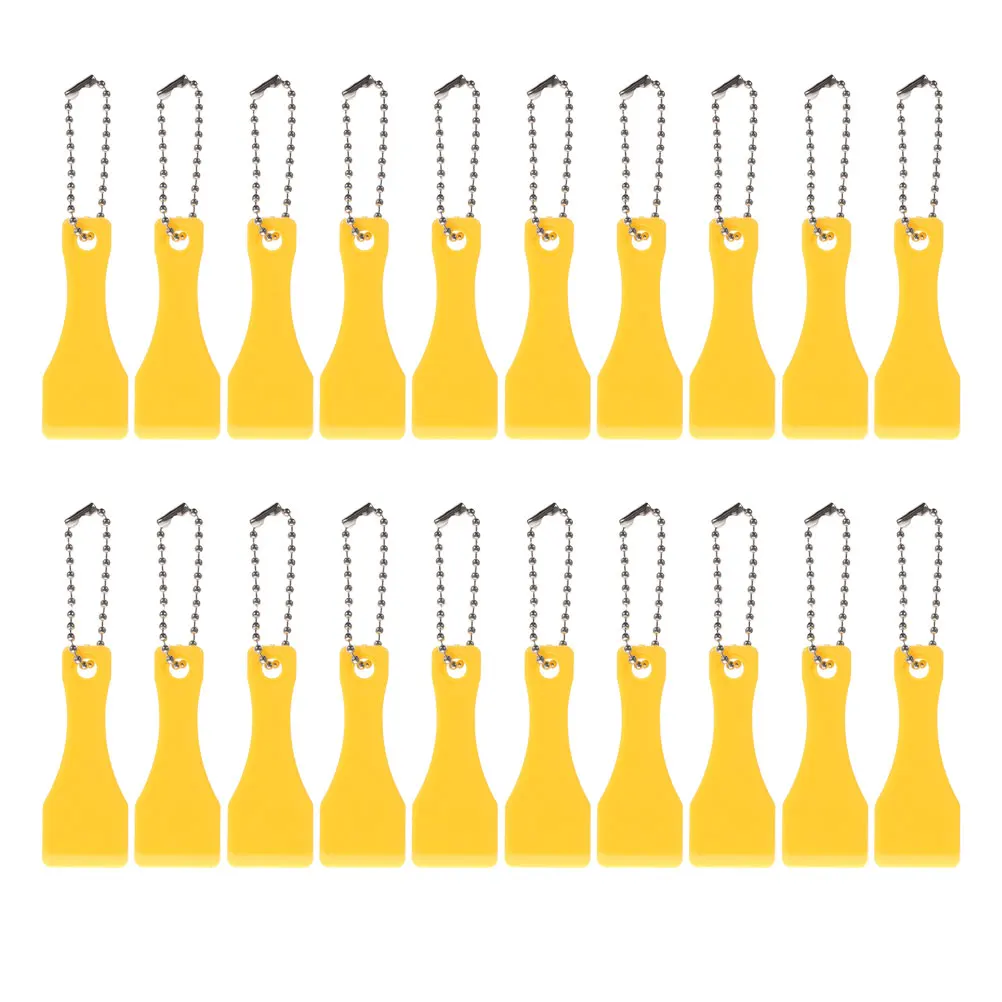 20 Pcs Scratchers Plastic Ticket Tools Plastic Small Scraper for Lotto Labels Card Scraper Keychain Small Multi Use
20 Pcs Scratchers Plastic Ticket Tools Plastic Small Scraper for Lotto Labels Card Scraper Keychain Small Multi Use